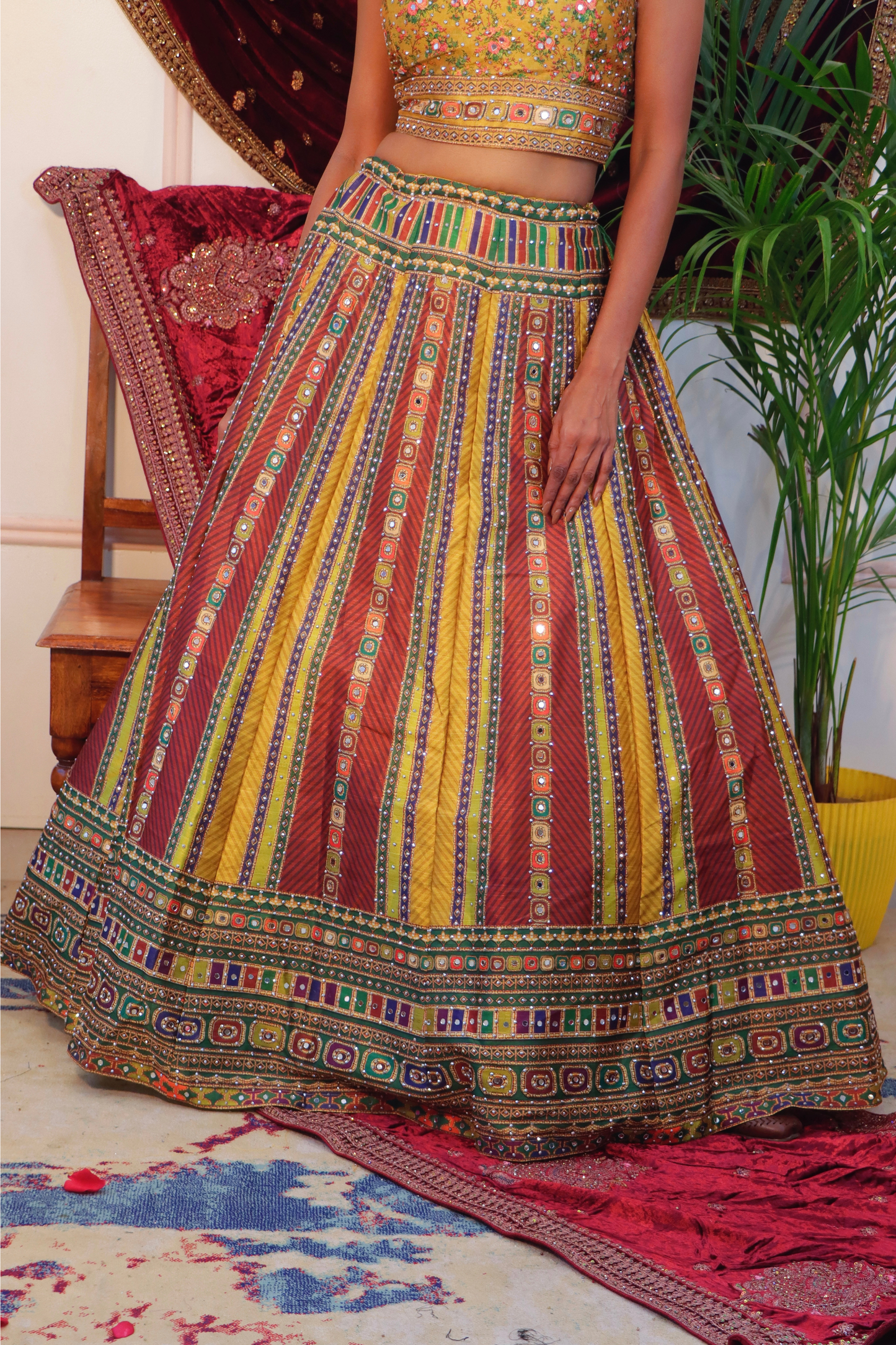 Colorplay Lehenga