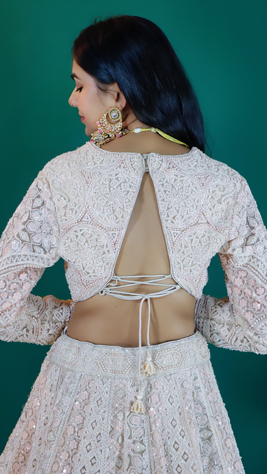 Peach Lehenga
