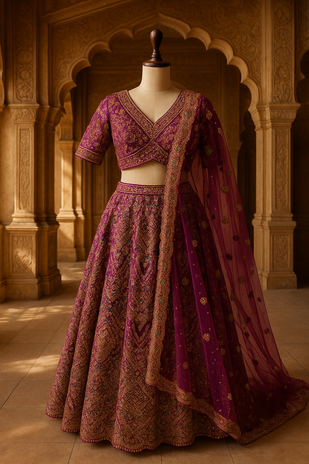 Crop Top Lehenga