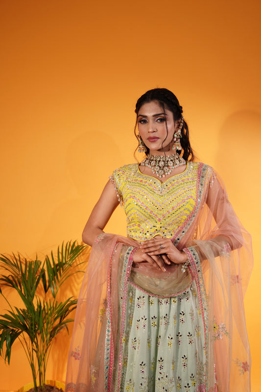 Crop Top Lehenga