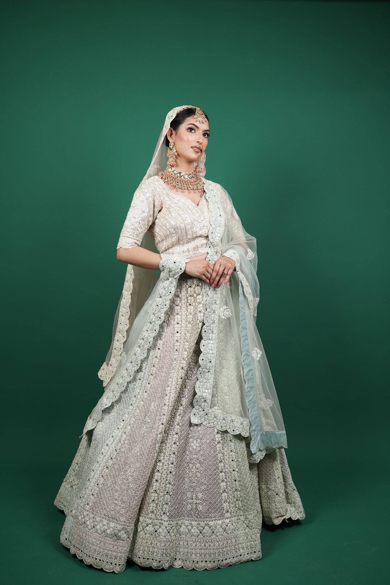 Pastel Hued Lehenga Set