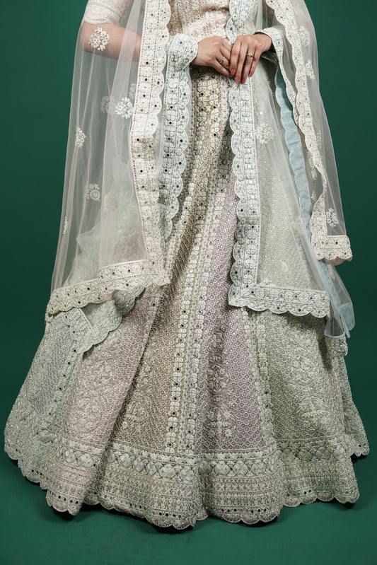 Pastel Hued Lehenga Set