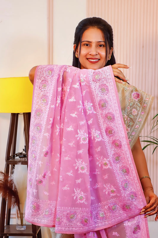 Elegance Crust Silk Saree