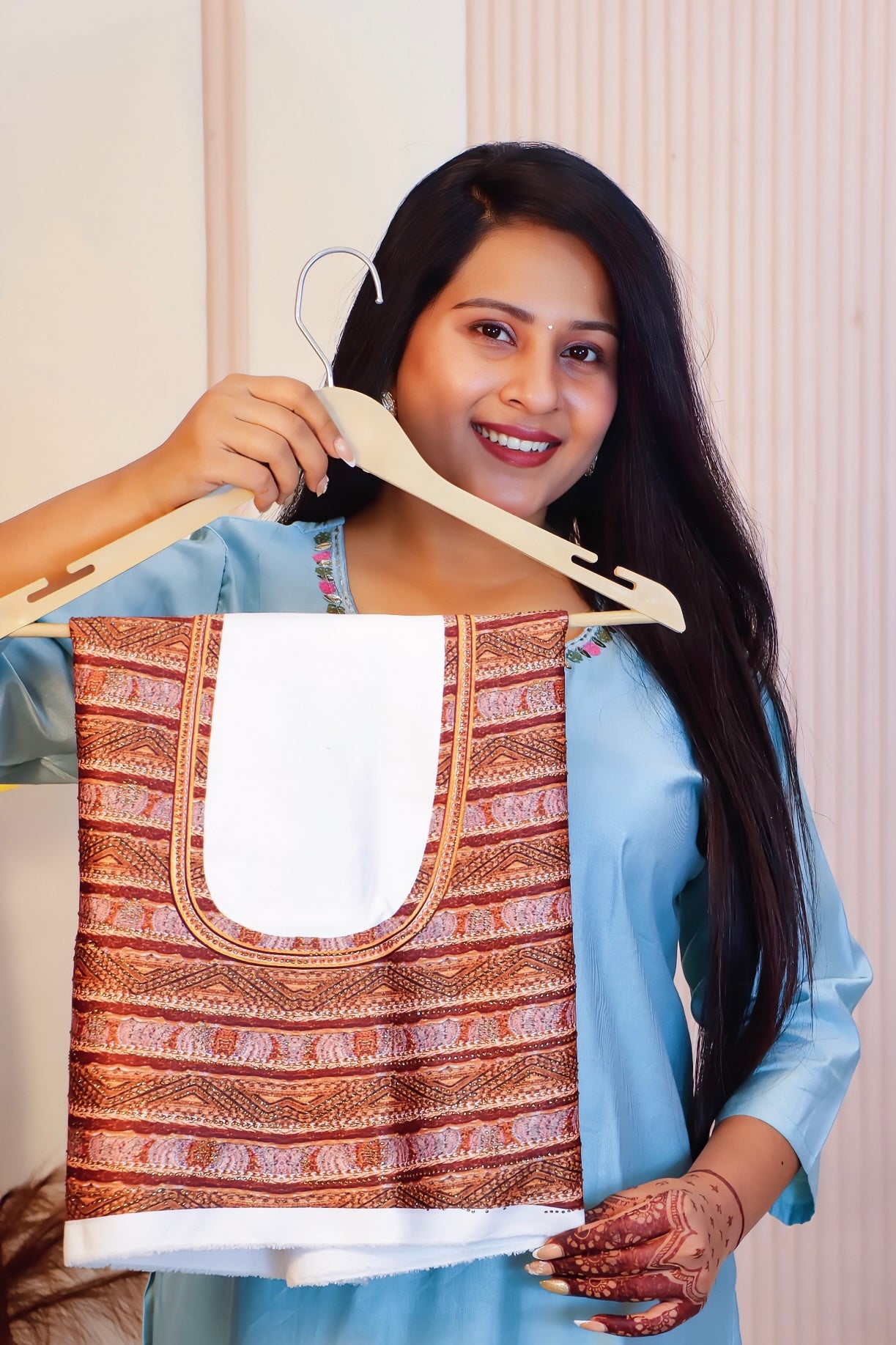 Multicolor Art Silk Unstitched Lehenga