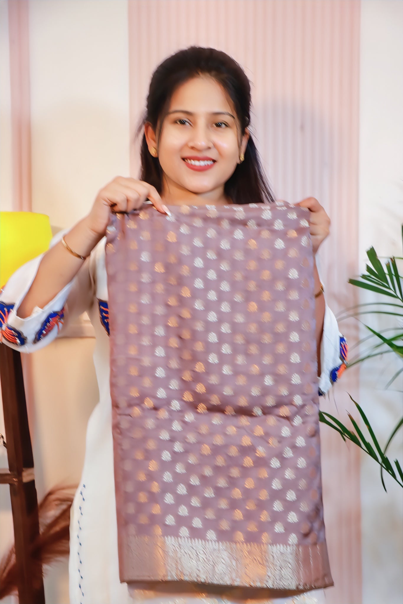 Elegant Multicolor Silk Printed Saree