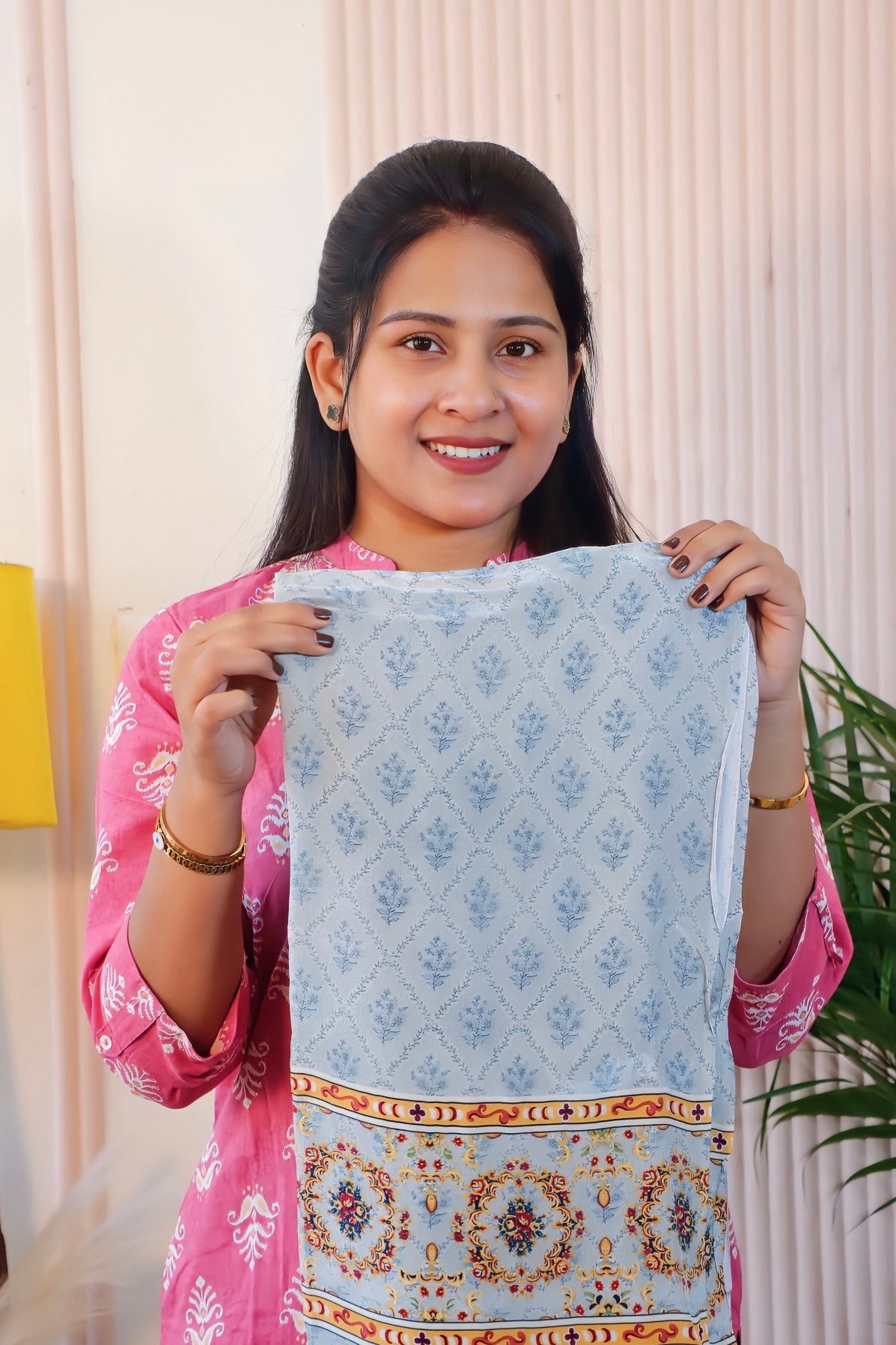 Blue Unstitched Suit Set