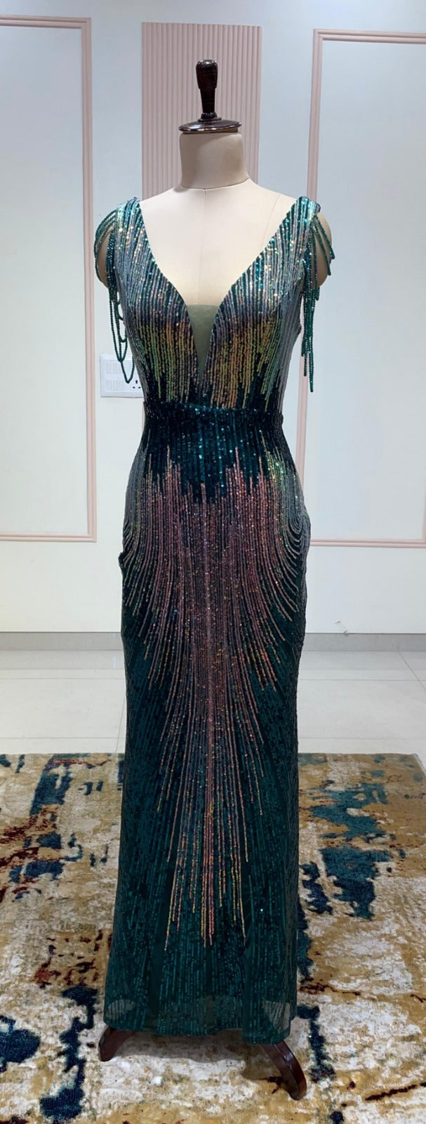 Mermaid Glam Maxi Dress