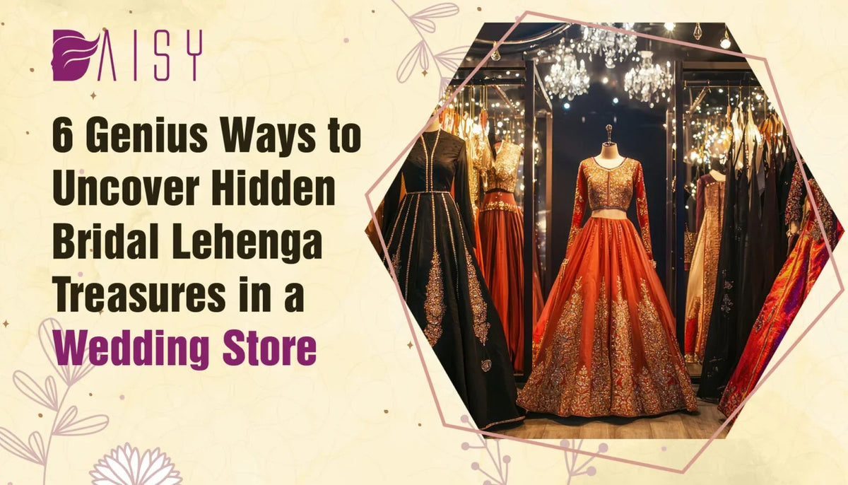 6 Genius Ways to Uncover Hidden Bridal Lehenga Treasures in a Wedding Store