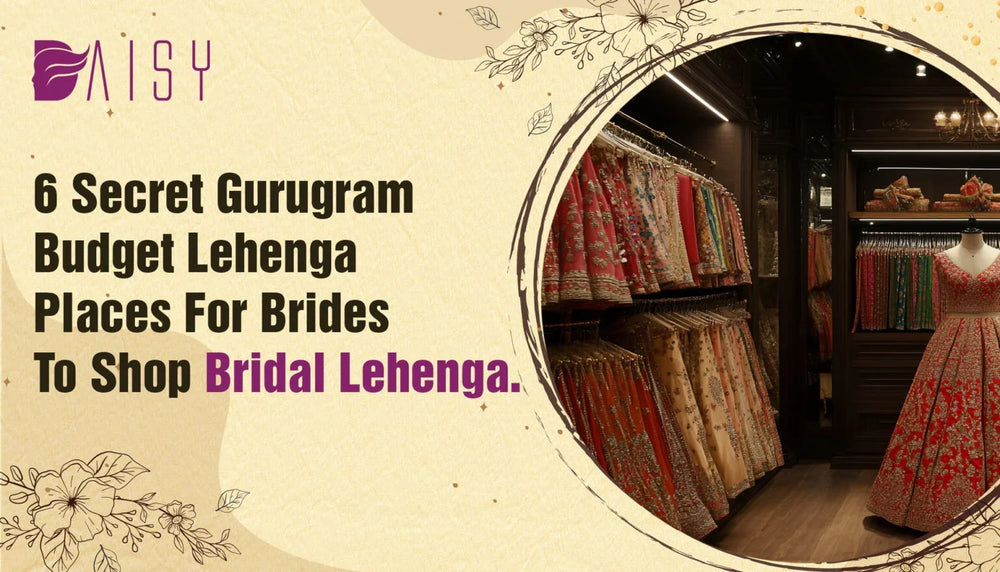 6 Secret Gurugram Budget Lehenga Places For Brides To Shop Bridal Lehenga.