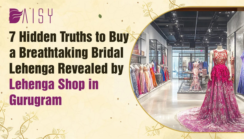 7 Hidden Truths to Buy a Breathtaking Bridal Lehenga Revealed by Lehenga Shop in Gurugram