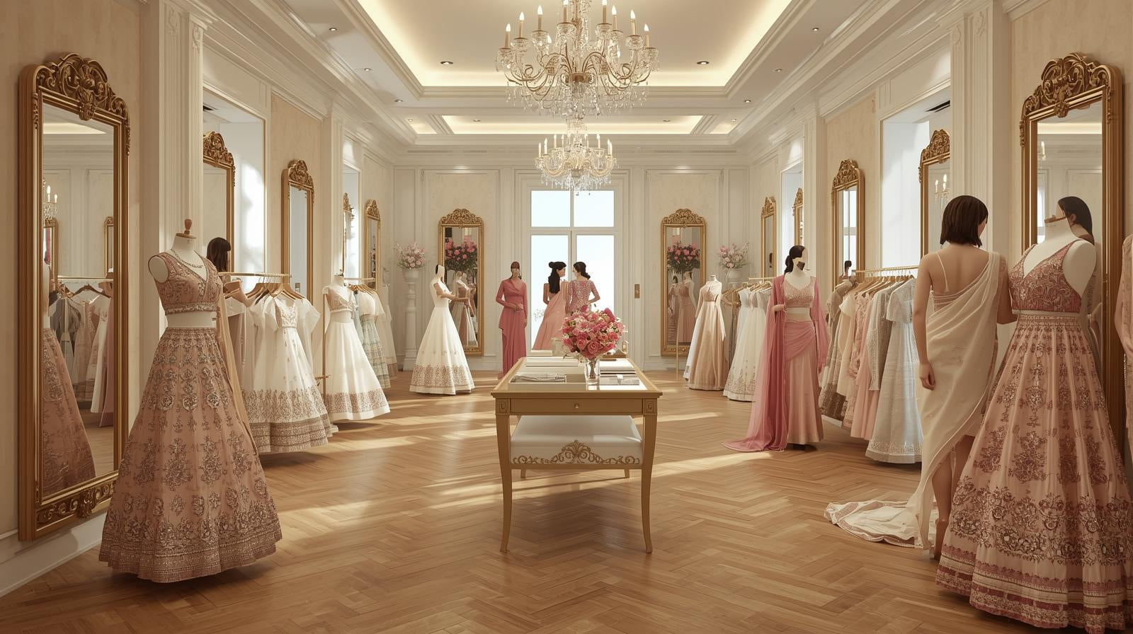 Daisy Fashion Lehenga Showroom in Sadar Bazar – Bridal and Designer Wear