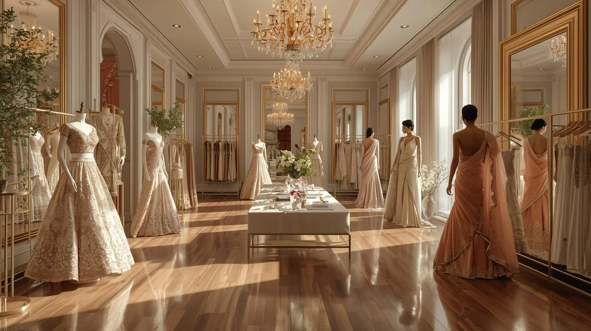 Lehenga shop for Civil Lines brides