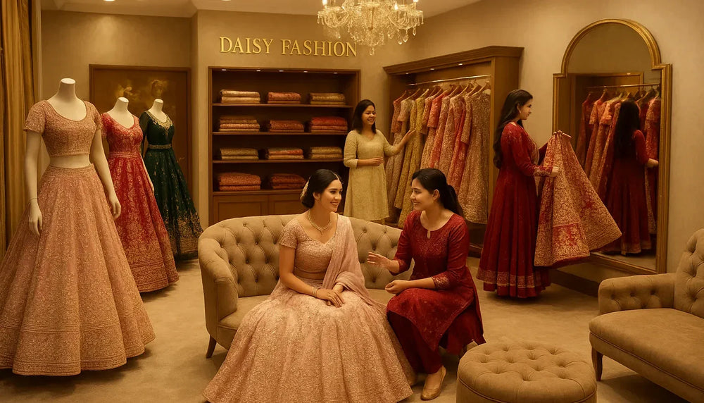 The Ultimate Guide to Wedding Lehenga Shopping in Gurgaon: Discover Daisy Fashion, Sector 11