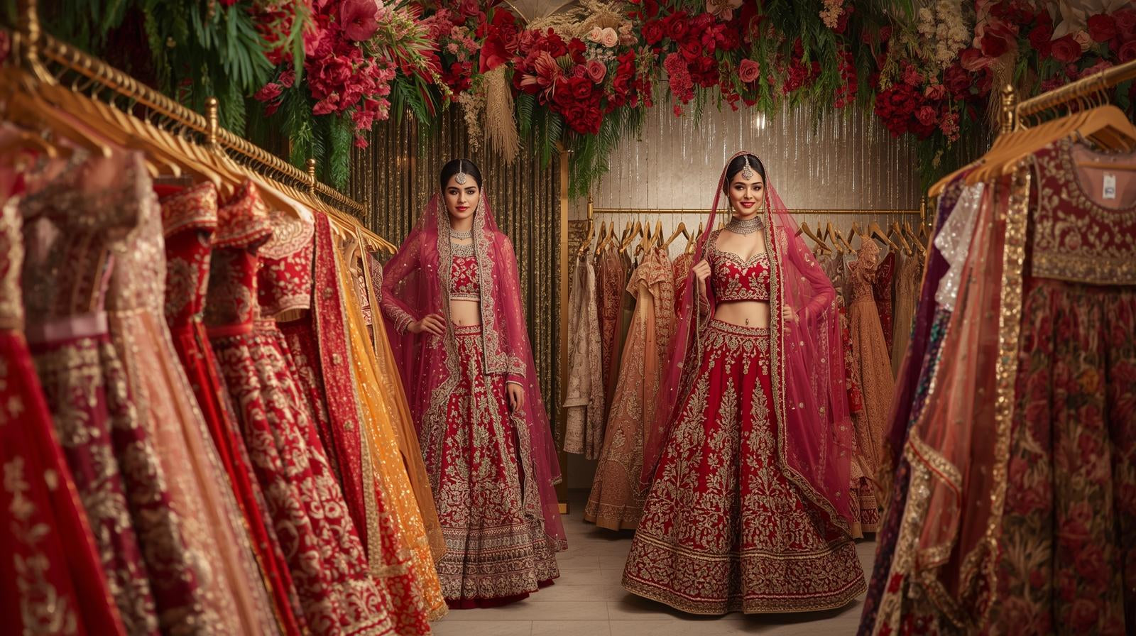 Bridal Lehenga: Party Lehenga Near Golf Course Road: Your Dream Look Awaits at Daisy Fashion, Gurgaon