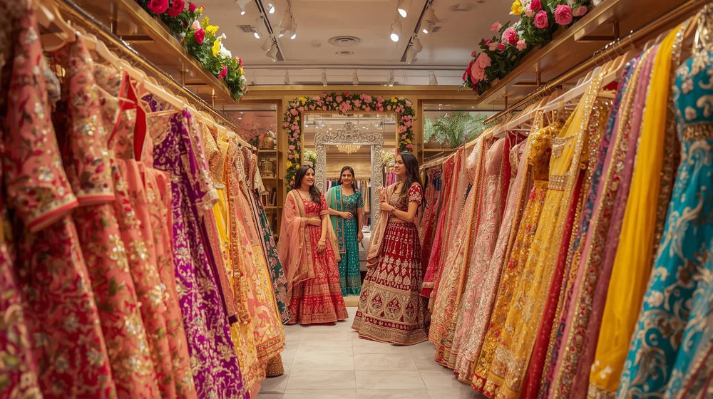 Best Bridal Lehenga on Rent Near Golf Course Road – Daisy Fashion