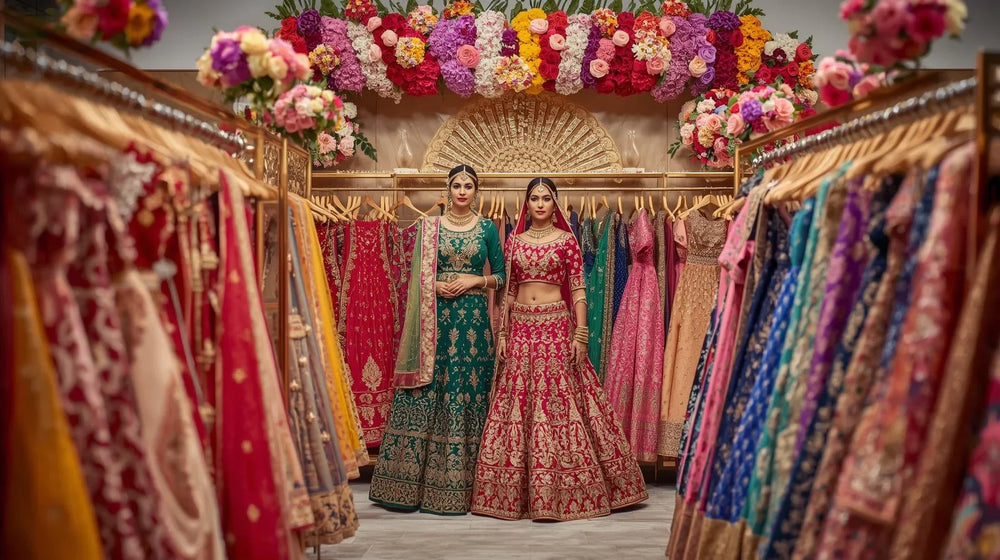 Bridal Saree Near Golf Course Road – Daisy Fashion Exclusive Range