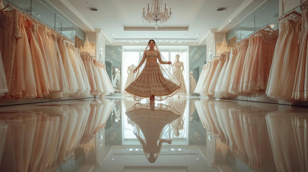 Lehenga Shop in Sadar Bazar – Traditional Craft, Modern Design