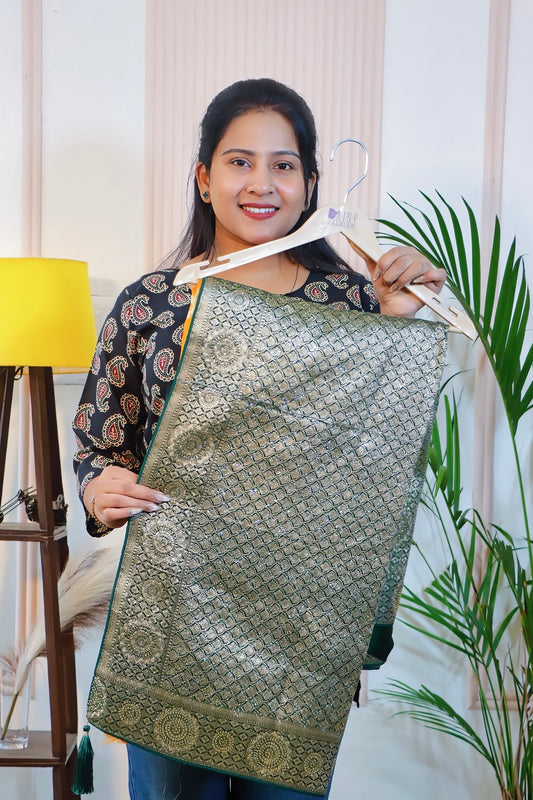 Radiant Yellow Silk Saree from House of Daisy
