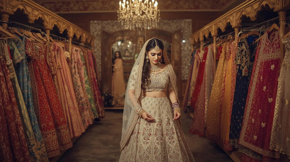 Bridal Saree Collection in Sector 10A – Elegant Drapes by Daisy Fashion