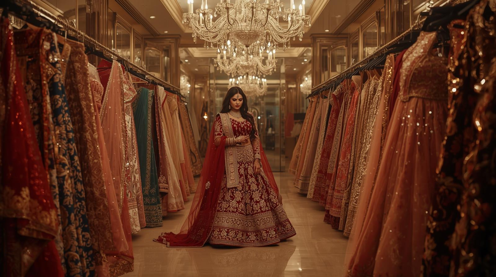 Daisy Fashion: Luxury Bridal Lehenga Store in Sector 8, Gurgaon