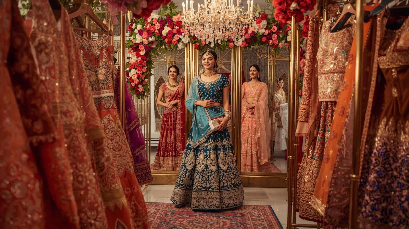 Lehenga Shop in Prem Nagar – Daisy Fashion’s Must-Visit Collection