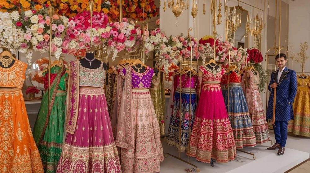 Elegant Lehenga for Women Weddings Near Patel Nagar: Discover Your Dream Look at Daisy Fashion