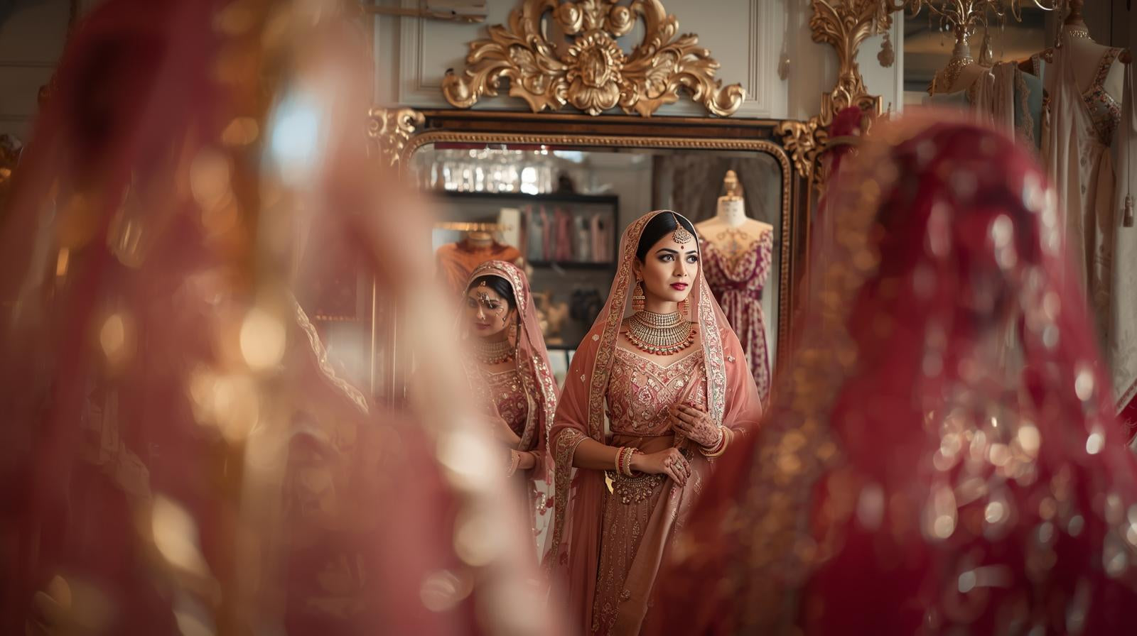 Bridal Lehenga on Rent Near Sector 12 – Designer Styles for Rent at Daisy Fashion