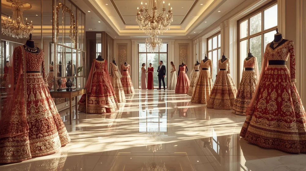 Latest Crop Top Lehenga Collection in Huda Complex: Your Dream Bridal & Festive Look Awaits at Daisy Fashion