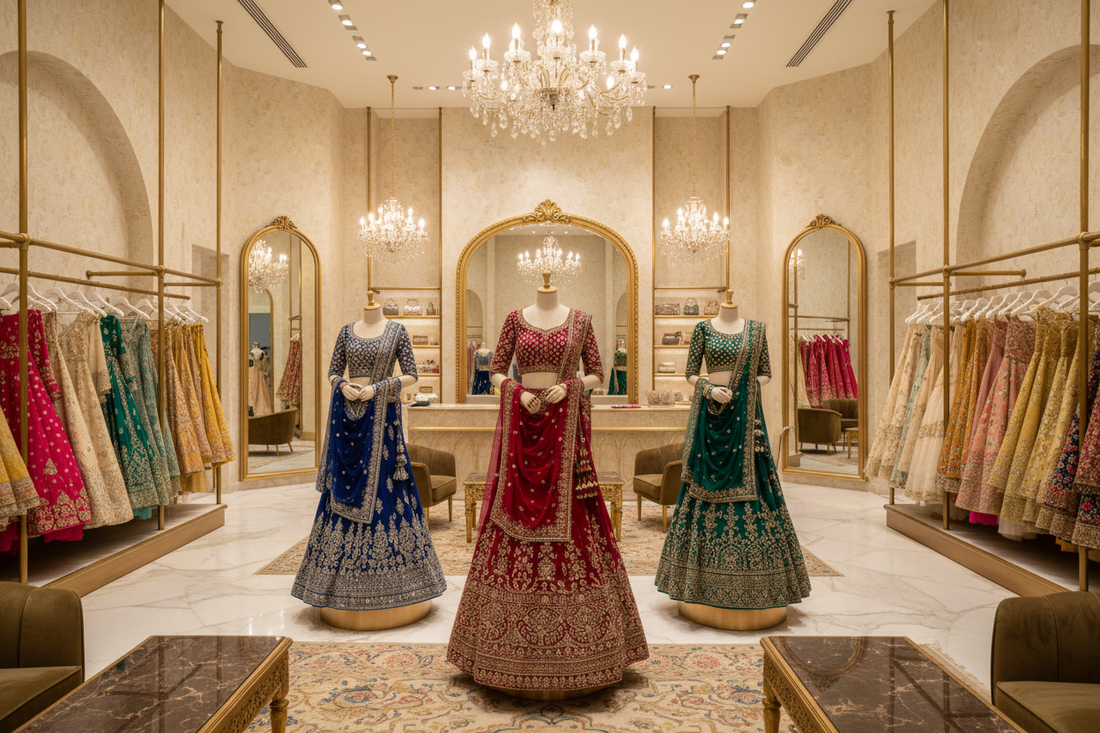 Patel Nagar Designer Lehenga Shop