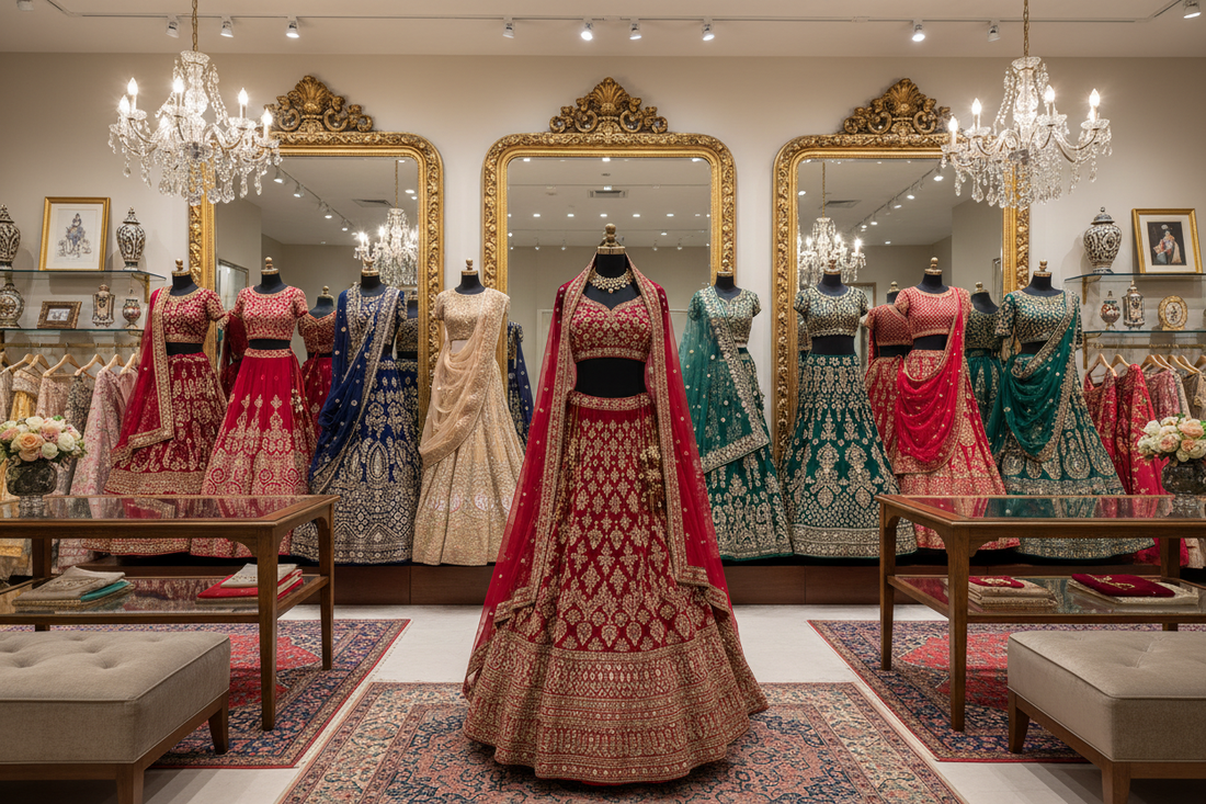 Sector 12 Designer Lehenga Shop