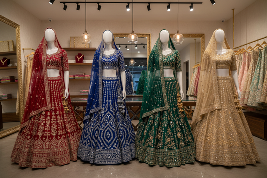 Golf Course Road Designer Lehenga Shop