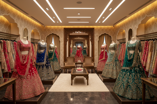 Golf Course Road Best Bridal Lehenga Shops