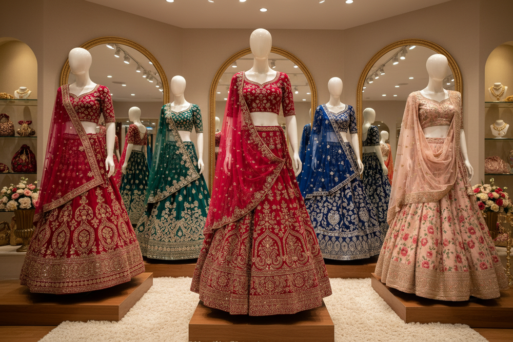Golf Course Road Lehenga Store: Royal Lehenga Store Trends for 2025