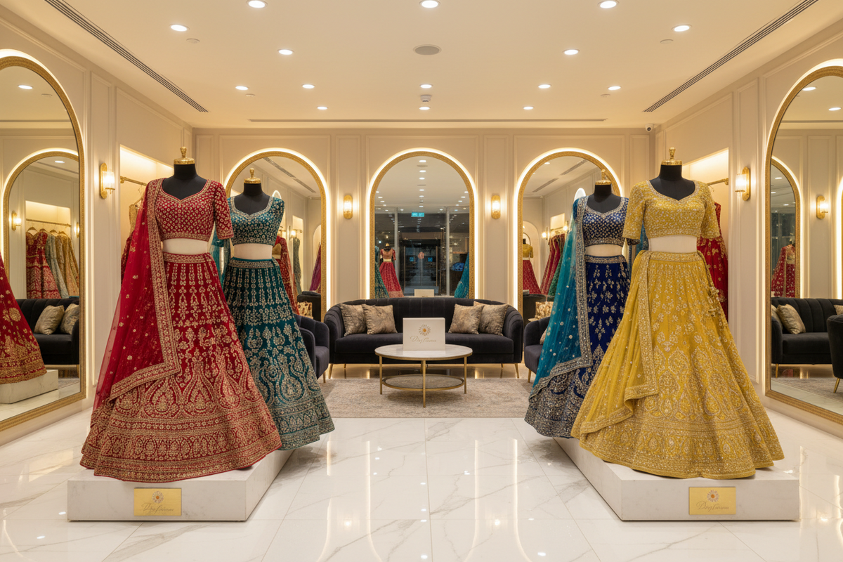 Sector 10A Wedding Lehenga Shop