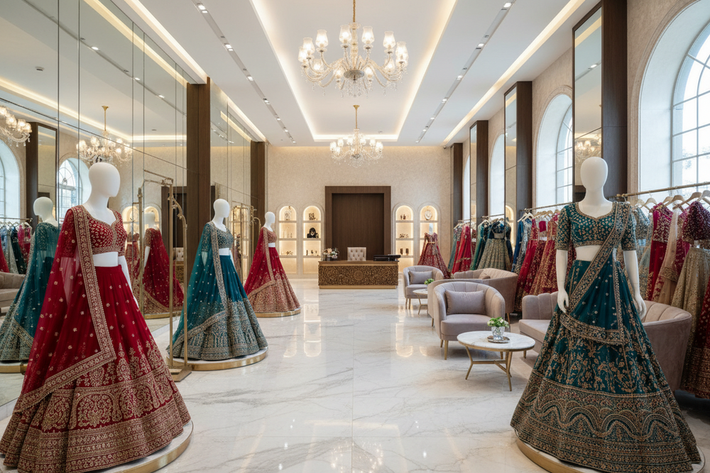 Patel Nagar Heavy Bridal Lehengas: Couture Heavy Bridal Lehengas Trends for 2025