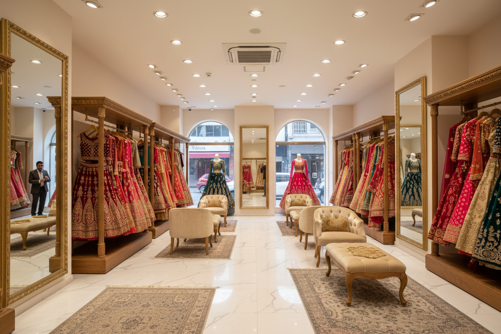 Sector 8 Bridal Wear Shop: Royal Bridal Wear Shop Trends for 2025 at Daisy Fashion