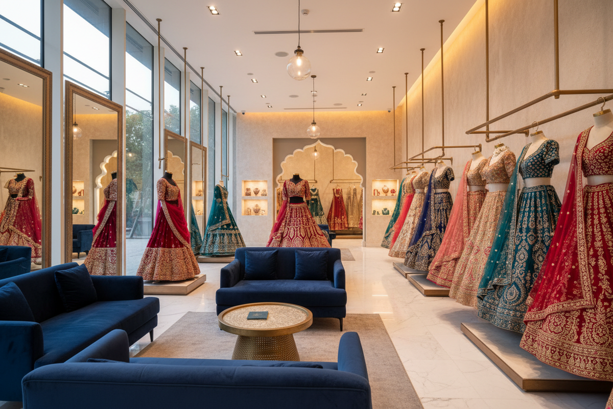 Sadar Bazar Bridal Lehenga Shop