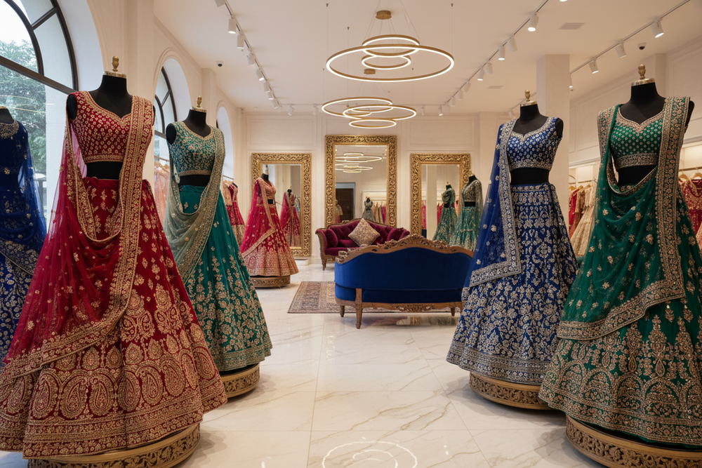 Sector 15 Heavy Bridal Lehengas: Heritage Heavy Bridal Lehengas Trends for 2025