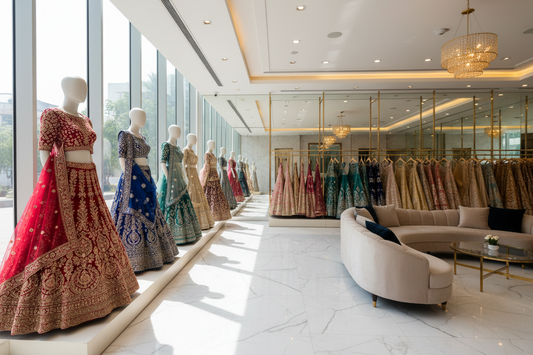 Golf Course Road Heavy Bridal Lehengas