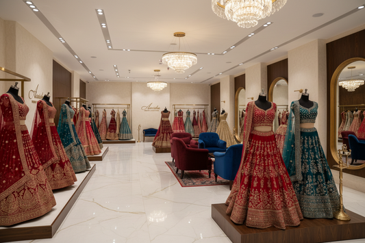 Sector 12 Heavy Bridal Lehengas