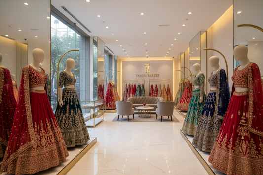 Huda Complex Heavy Bridal Lehengas