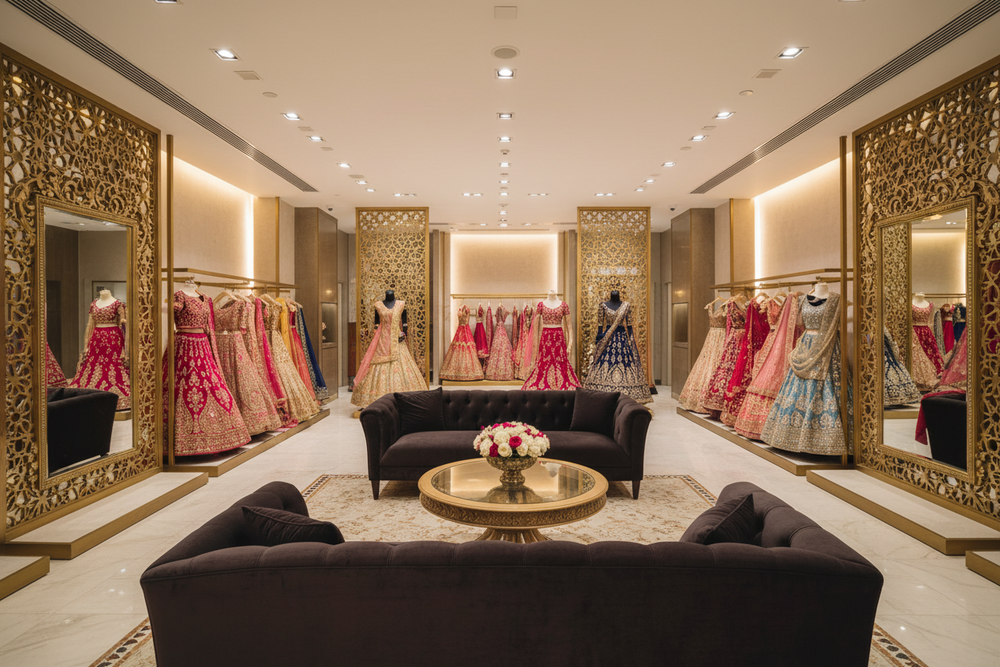 Sadar Bazar Heavy Bridal Lehengas: Modern Designer Bridal Lehenga Trends for 2025 at Daisy Fashion