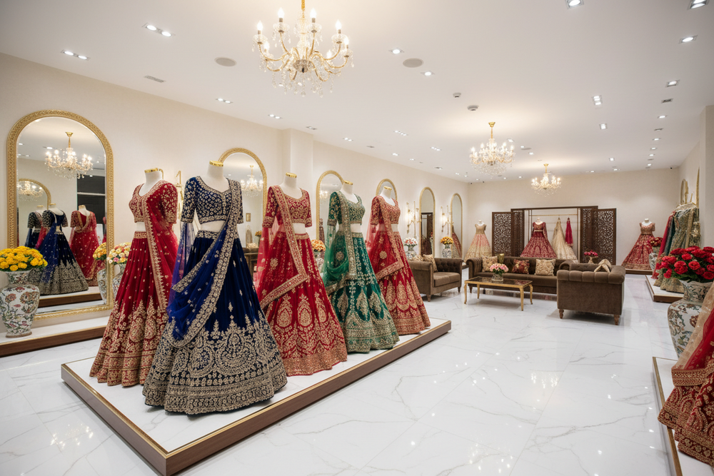 Prem Nagar Best Lehenga for Bridal: Customized Designer Trends for 2025 at Daisy Fashion