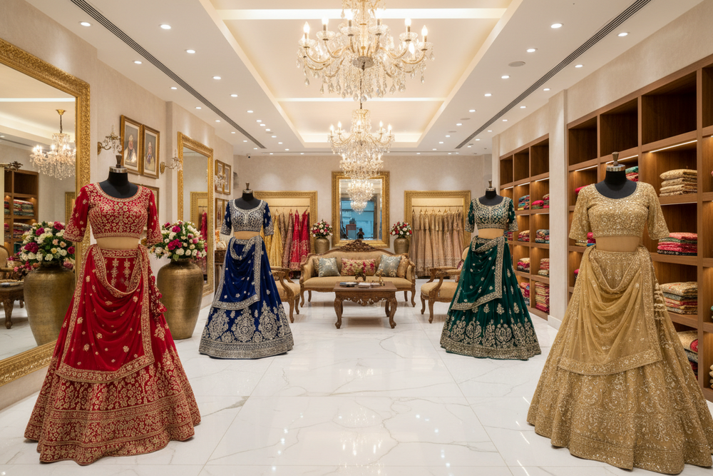 Sector 8 Wedding Lehenga Shop: Modern Wedding Lehenga Shop Trends for 2025