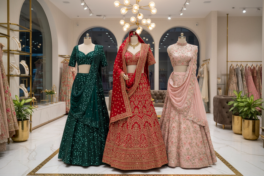 Top Designer Lehengas in Gurgaon: Your Ultimate Guide to Bridal & Party Perfection