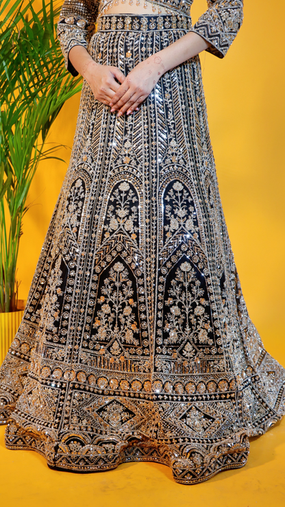 Black Lehenga