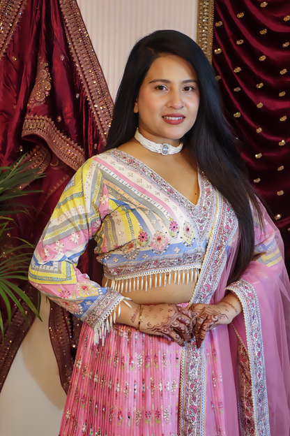 Pastel Hued Lehenga