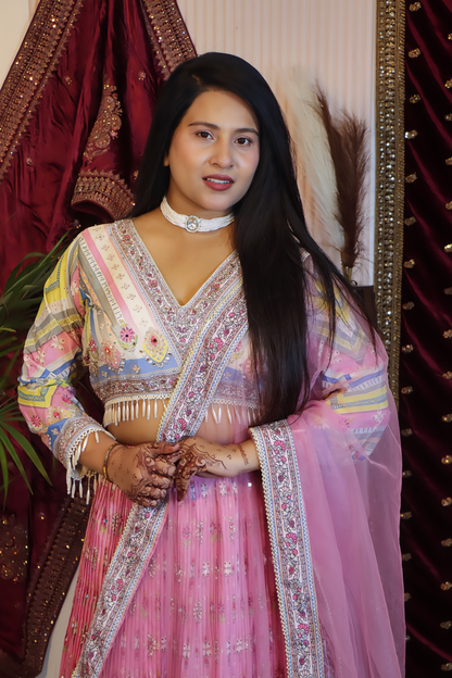 Pastel Hued Lehenga