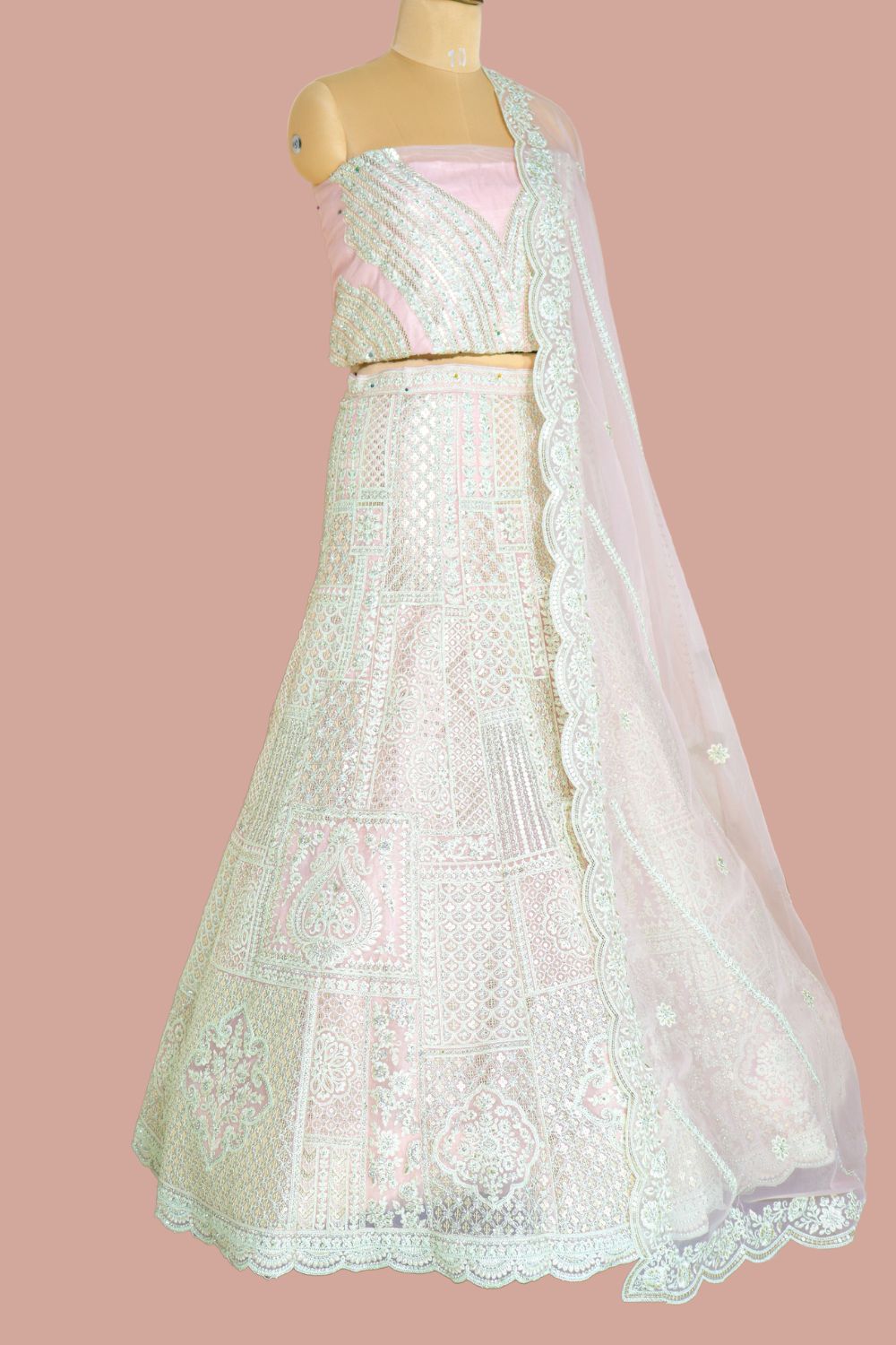 Pink Bridal Lehenga