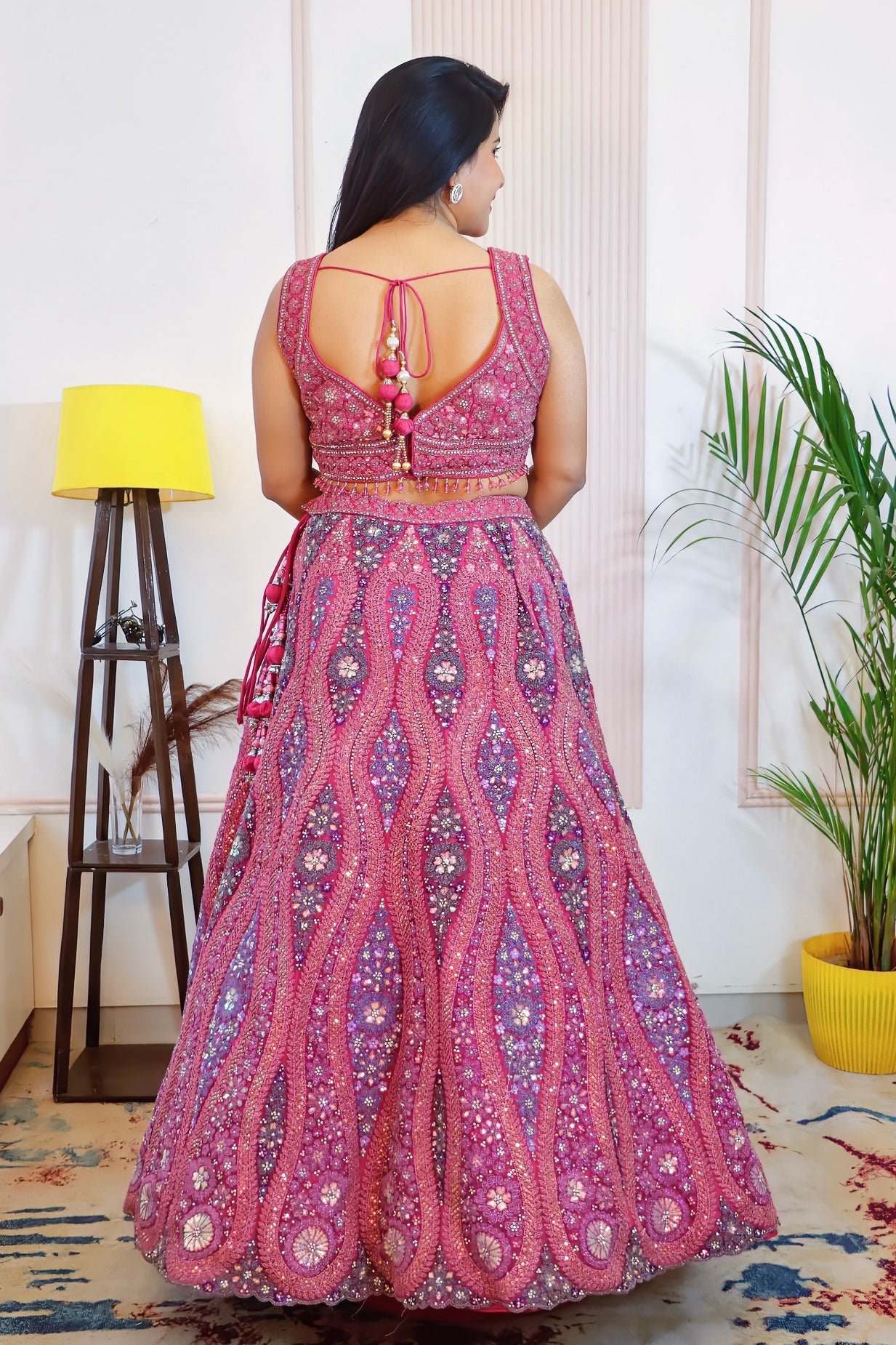 Pink Lehenga Set